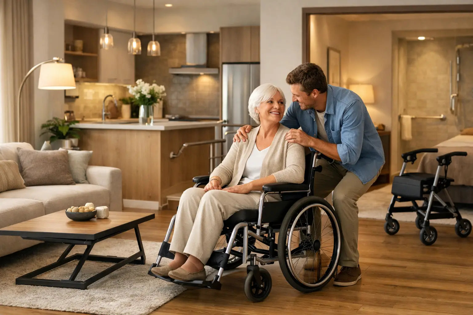 Adaptar la casa a la movilidad con estilo