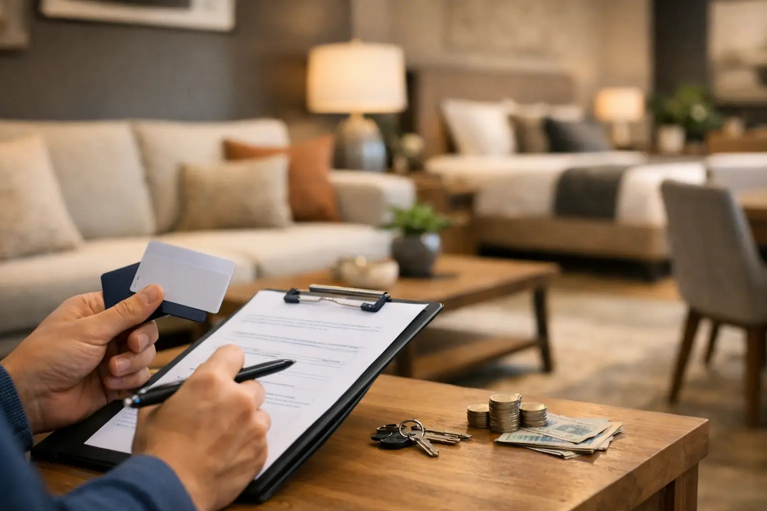 Apartado de muebles sin tarjeta: qué revisar