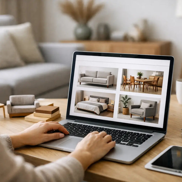 Cómo comprar muebles en línea sin fallar