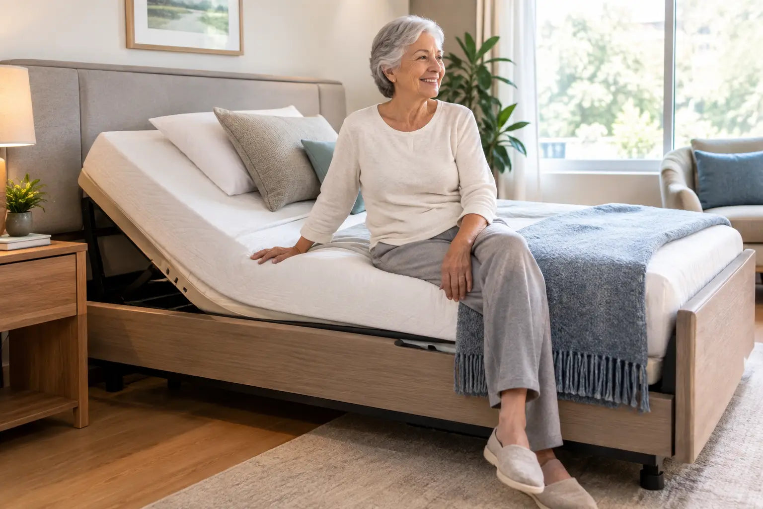 Mejores camas para adultos mayores en casa