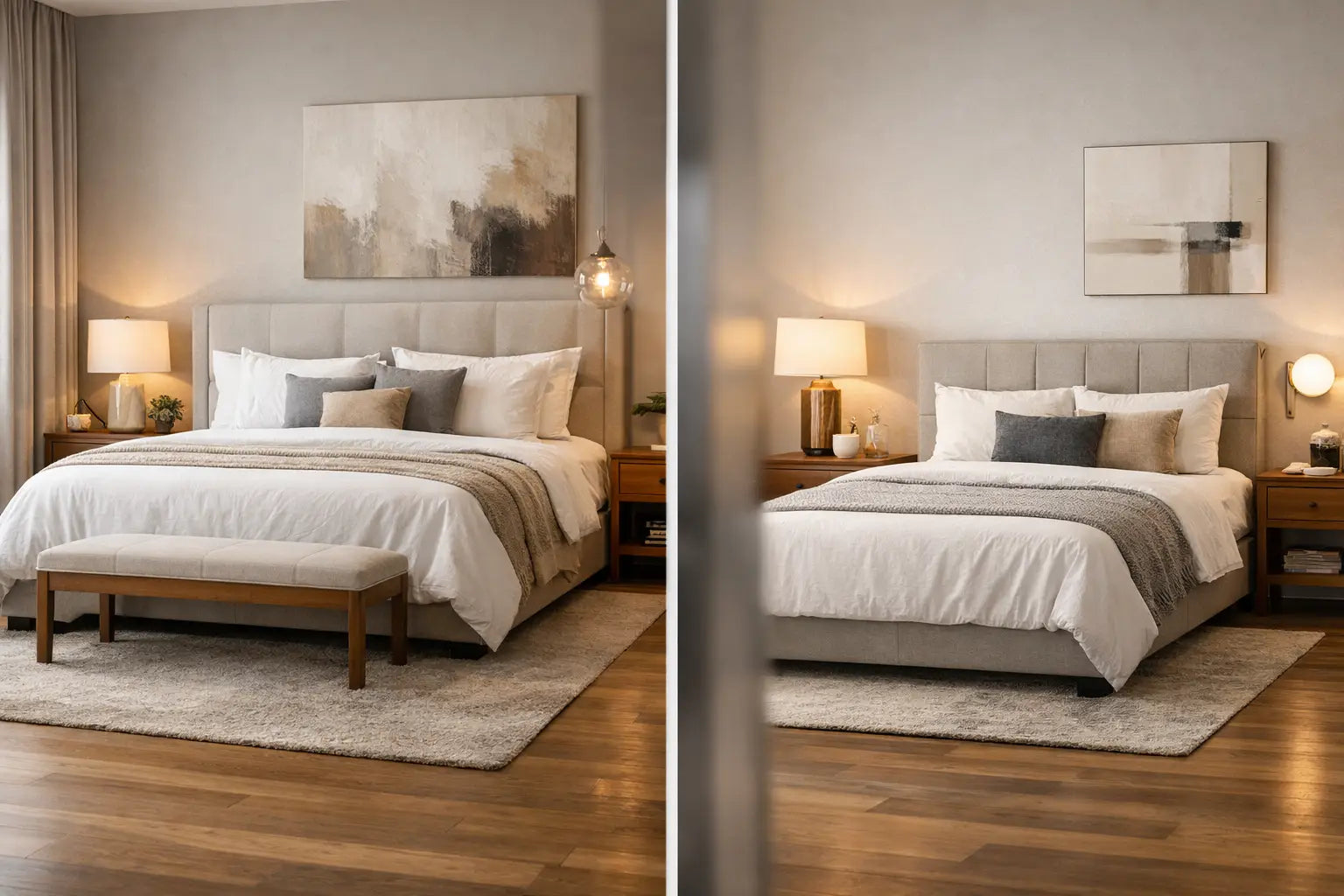 Cama king vs queen para elegir bien tu dormitorio