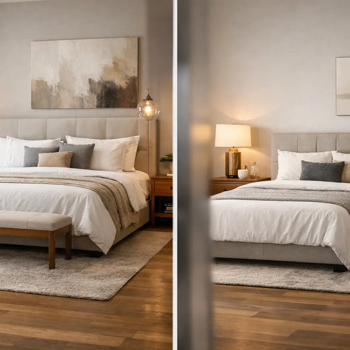 Cama king vs queen para elegir bien tu dormitorio