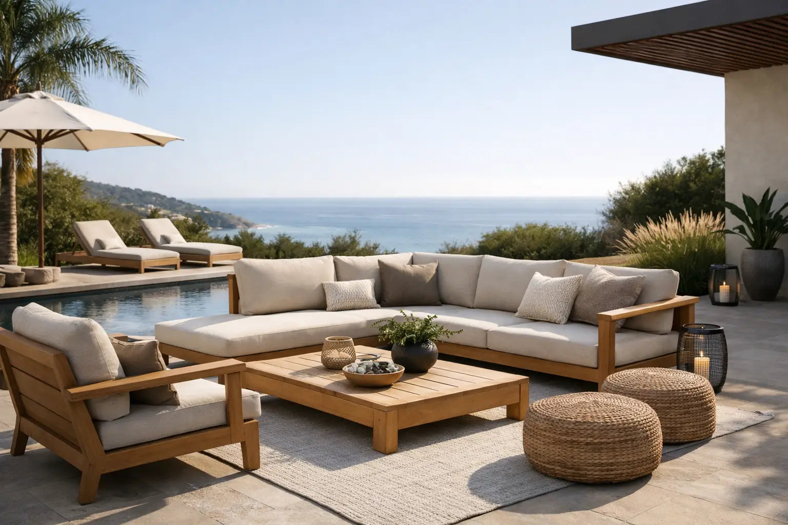 Muebles de exterior elegantes sin errores