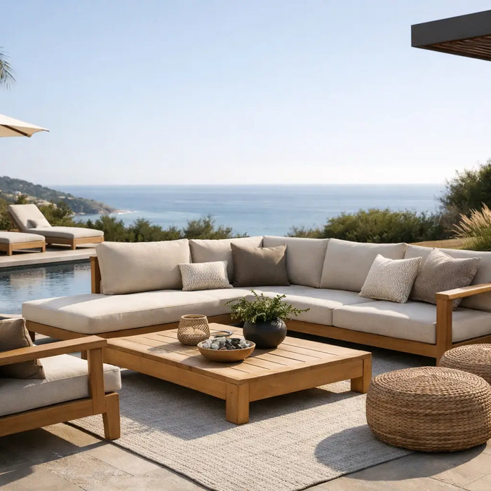 Muebles de exterior elegantes sin errores