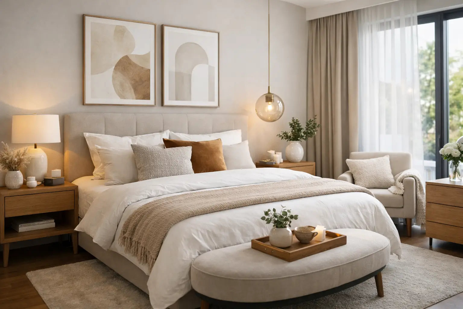 Cómo decorar una recámara principal con estilo