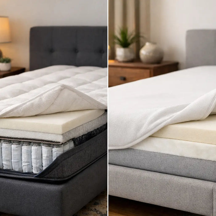 Colchón híbrido vs memory foam: qué elegir