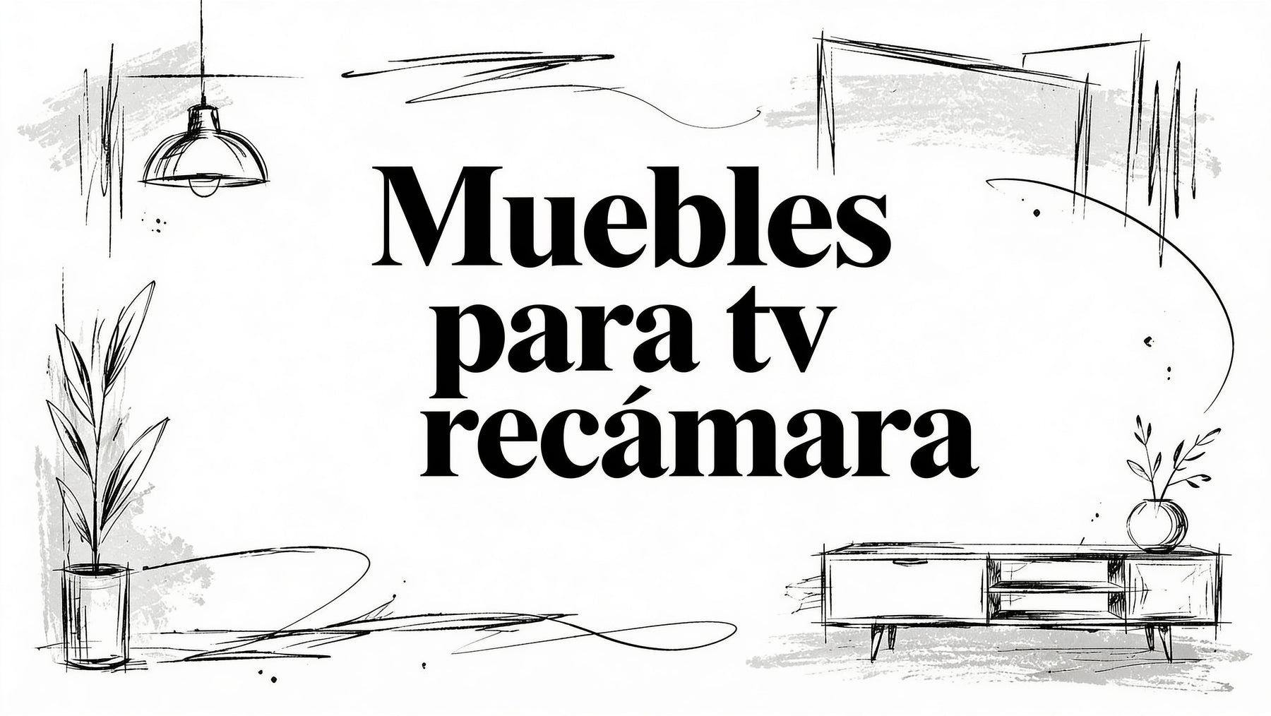 Muebles para tv recamara