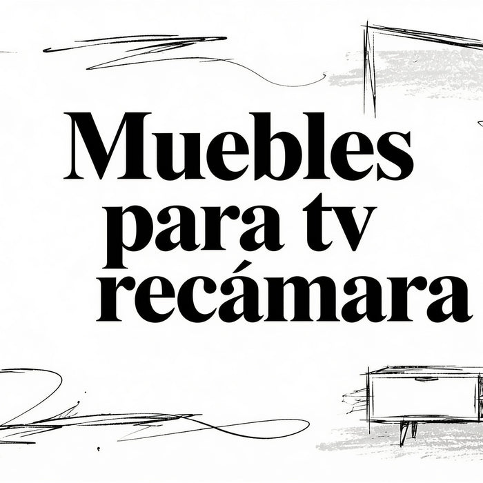 Muebles para tv recamara