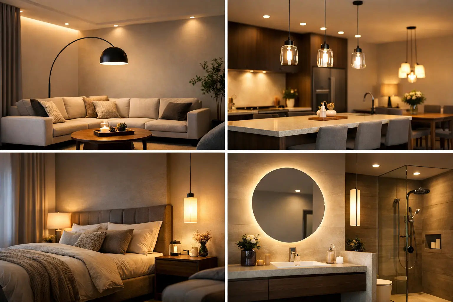 Iluminación hogar moderna para cada estancia