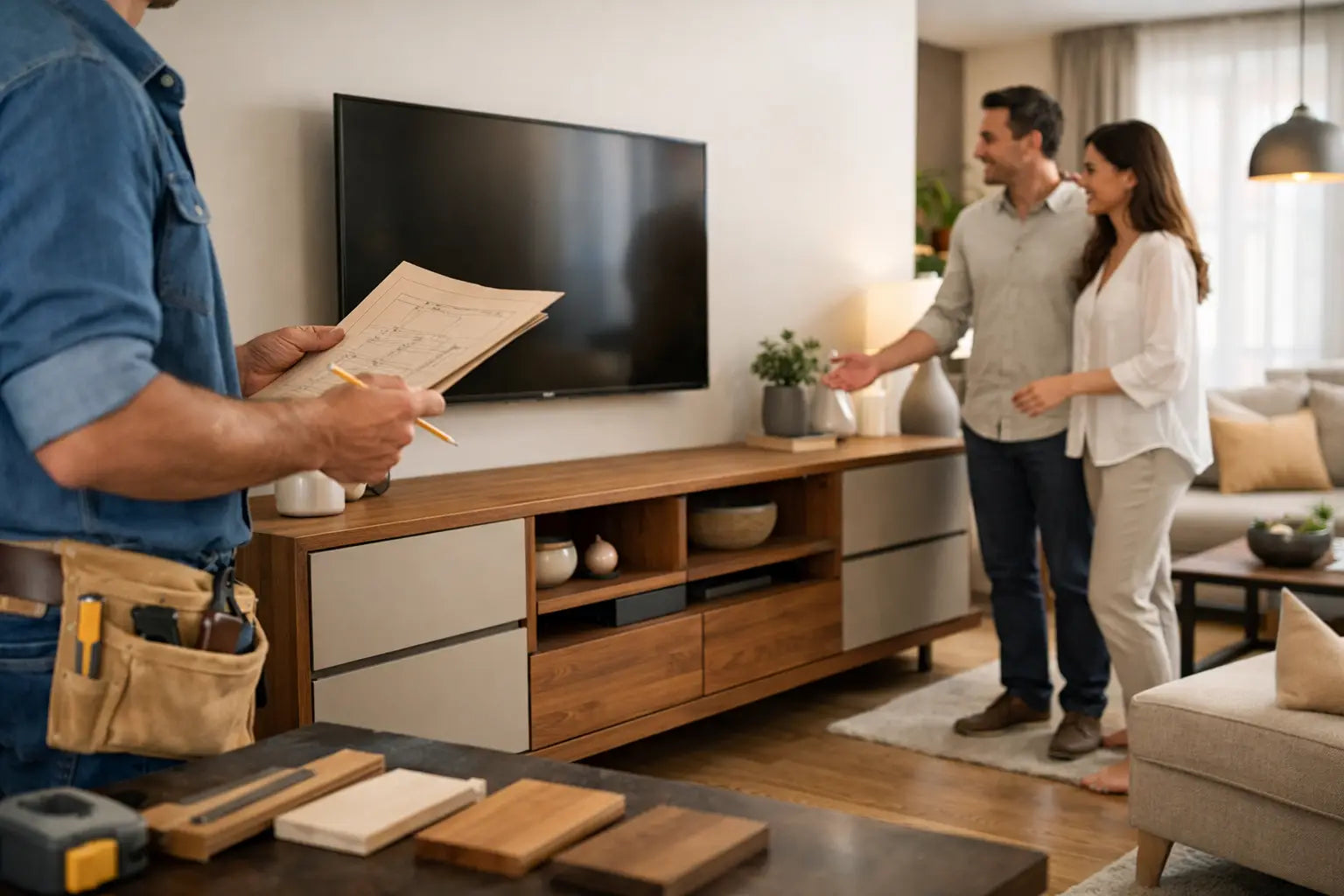 Muebles sobre pedido personalizados en casa