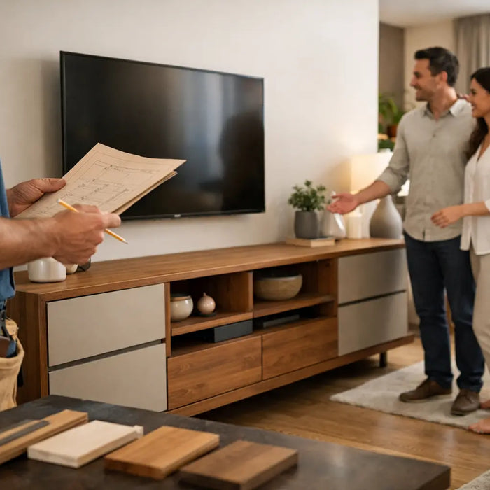 Muebles sobre pedido personalizados en casa