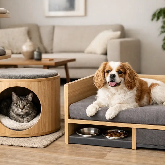 Muebles para mascotas en casa: cómo elegirlos