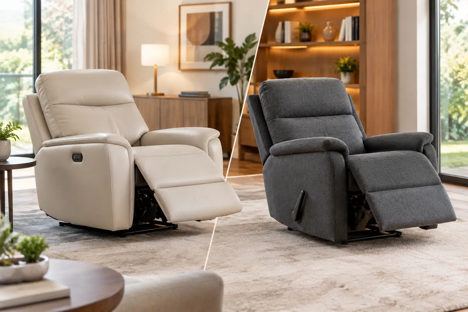 Reclinable eléctrico vs manual, ¿cuál conviene?