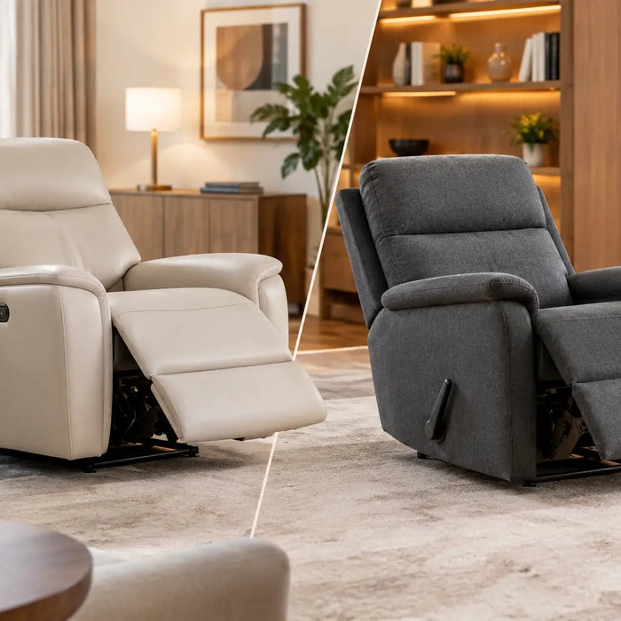 Reclinable eléctrico vs manual, ¿cuál conviene?