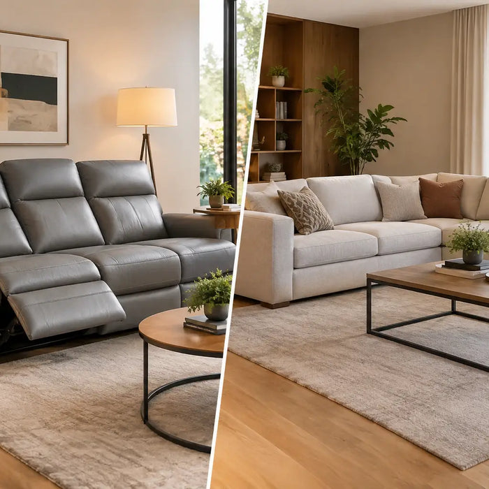 Sofá reclinable vs seccional: ¿cuál te conviene?