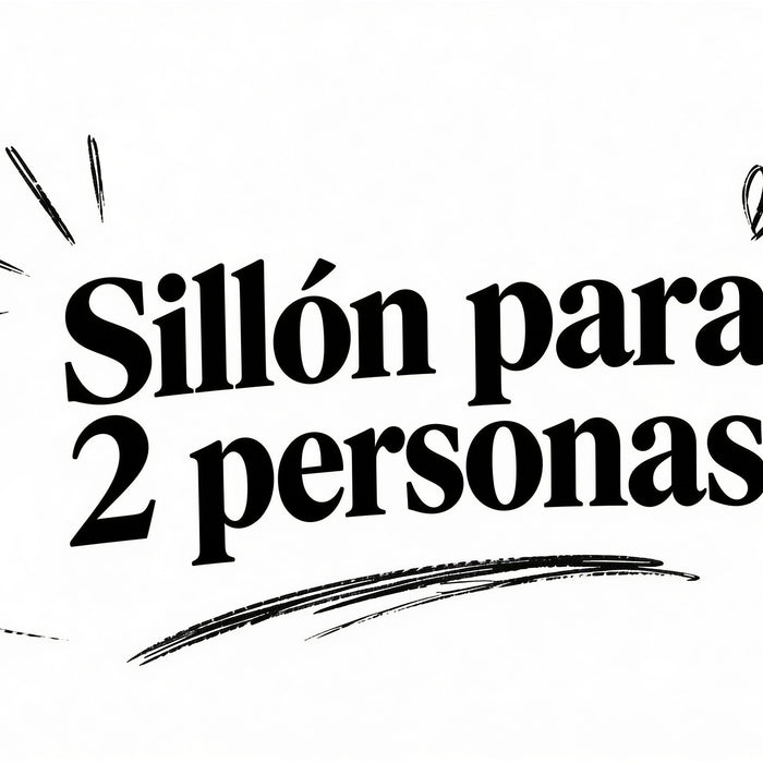 Sillon para 2 personas