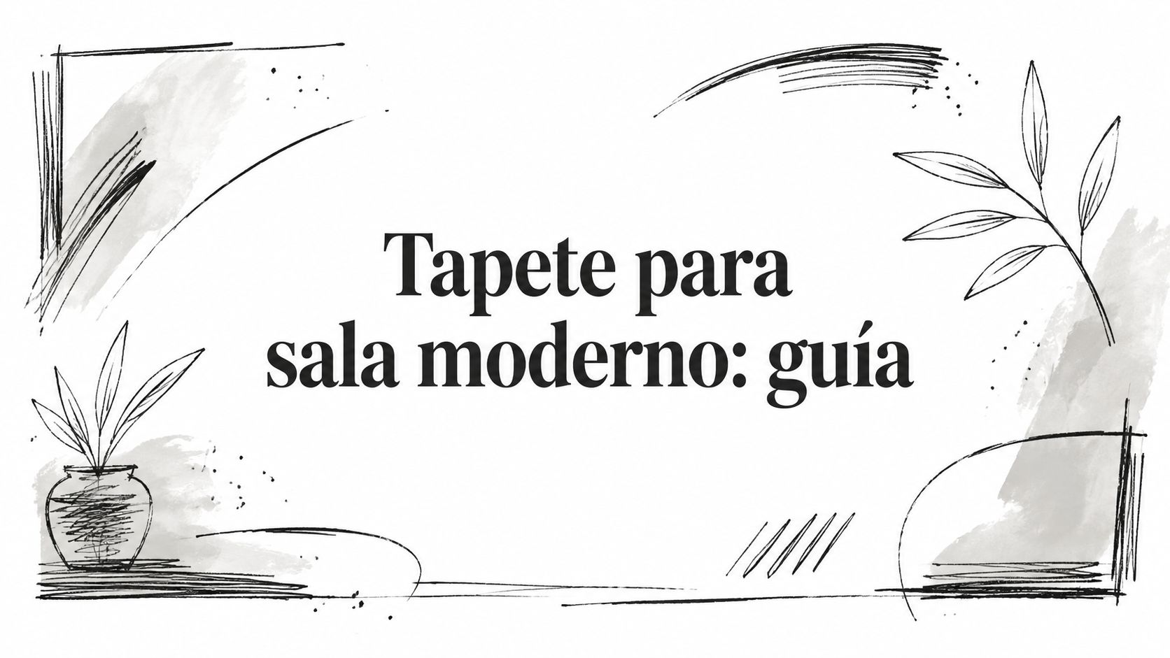 Tapete para sala moderno: guía