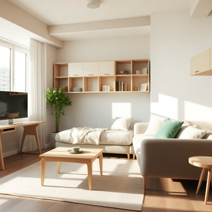 Cómo aprovechar al máximo espacios pequeños con muebles funcionales