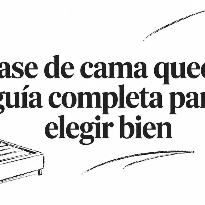 Base de cama queen guía completa para elegir bien