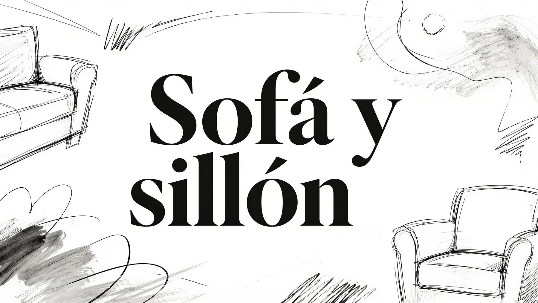 Sofa y sillon
