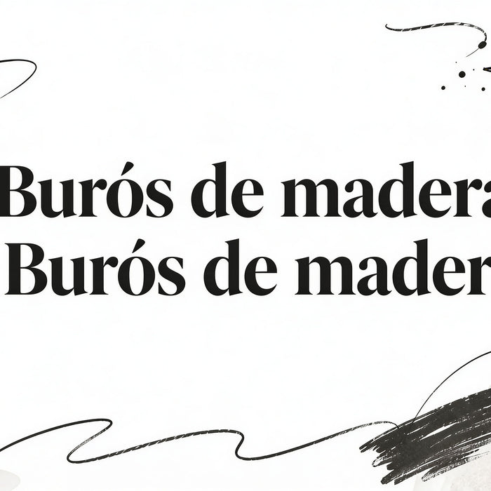 Buros de madera: Burós de madera