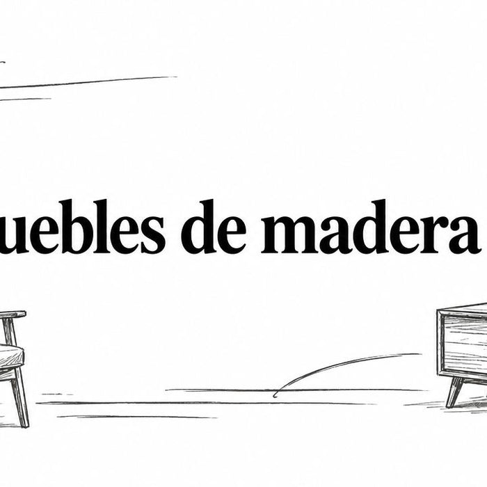 Muebles de madera tv