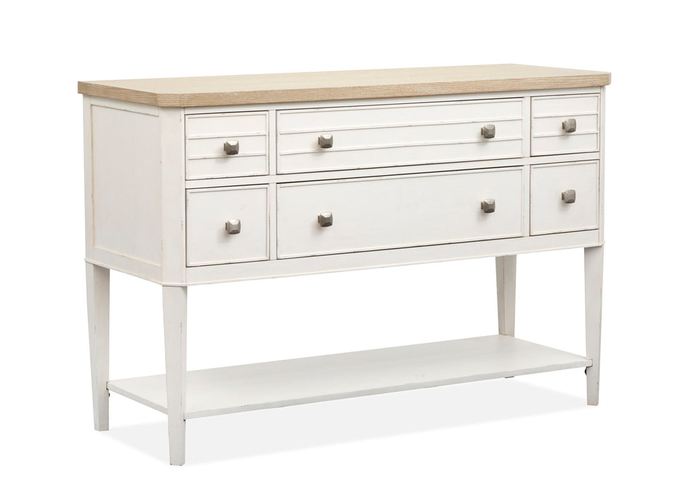 Echo Isles - Sideboard - Sea Pearl And Driftwood Magnussen Furniture