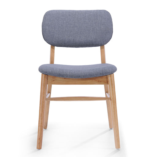 Voyager Upholstered Accent Chair With Splayed Legs And Wood Frame (Set of 2) Noble House