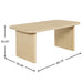 Rectangular, Indoor Dining Table - Natural Noble House