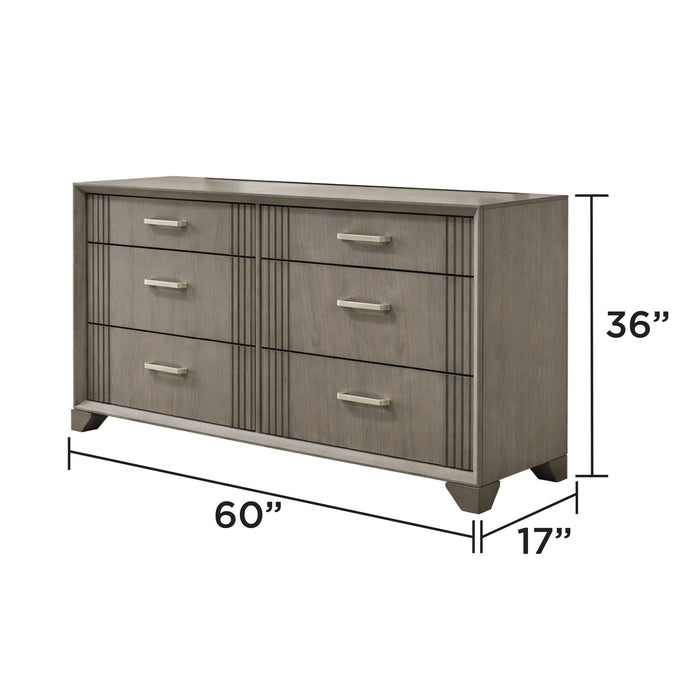 Hugo - Dresser With Full Extension Drawers Matrix Furniture Group
