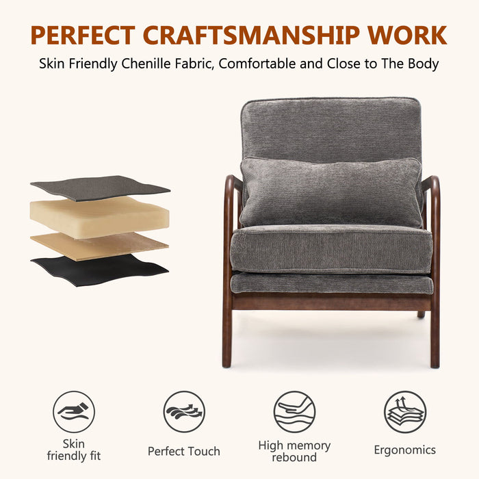 Upholstered Living Room Chair Home Essentials