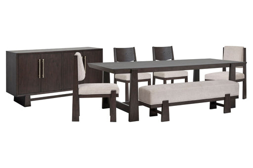 Tauren - Trestle Dining Table Set Magnussen Furniture