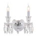 Michael Amini Lighting - Treviso 2-Light Traditional Crystal Wall Sconce - Clear Michael Amini