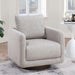 Swivel Accent Chair Upholstered Home Essentials