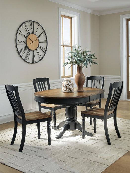 Clorazi - Extension Dining Table Set Signature Design by Ashley®