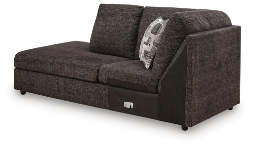 Lentiz - LAF Corner Chaise - Onyx Signature Design by Ashley®