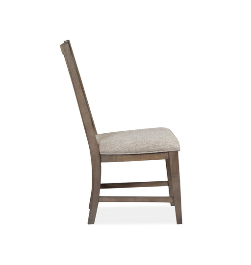 Paxton Place - Dining Side Chair With Upholstered Seat (Set of 2) - Dovetail Gray Magnussen Furniture