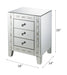 Nasa - Accent Table - Mirrored & Mother Pearl ACME
