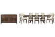Jubilee - Extendable Trestle Dining Table Set Magnussen Furniture
