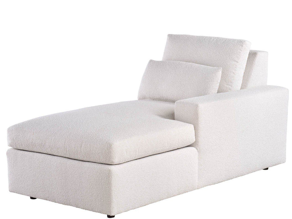 Modern U Choose - Luxe Chaise RAF, Special Order - White