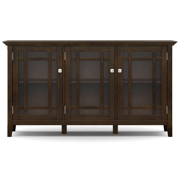 Bedford - Storage Cabinet With Adjustable Shelves - Brown Simpli-Home
