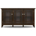 Bedford - Storage Cabinet With Adjustable Shelves - Brown Simpli-Home