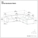 Rex - Handcrafted Sectional Sofa Simpli-Home