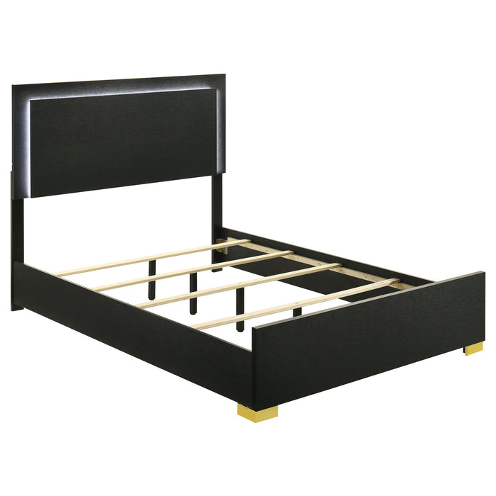 Jeremiah - Bedroom Set With LED Headboard Furniture Max