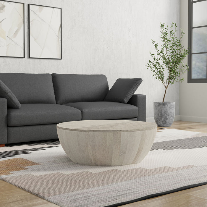 Elmbrook - Drum Coffee Table Simpli-Home
