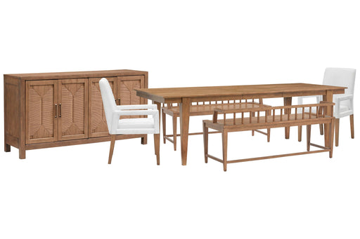 Lindon - Extendable Rectangular Dining Table Set Magnussen Furniture