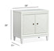 Springhouse - Door Nightstand - Whisper White Magnussen Furniture