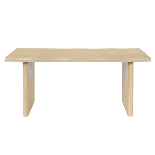 Rectangular Indoor Dining Table - Natural Noble House