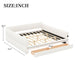 Upholstered Platform Bed With USB Charging And 2 Storage Drawers Dreamland
