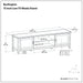 Burlington - Low TV Media Stand - Mahogany Simpli-Home